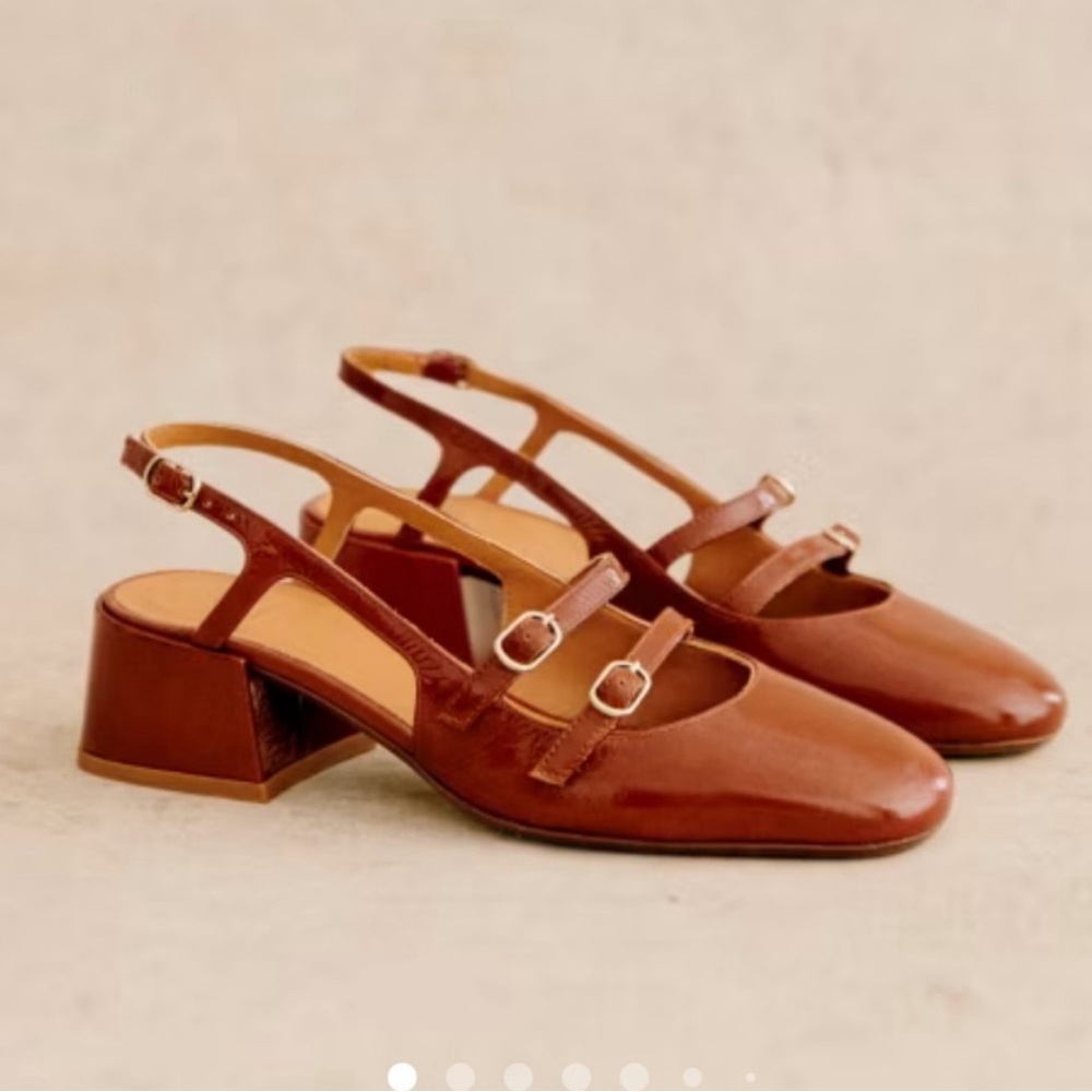Sezane Paula Babies 42/11 Polished Camel